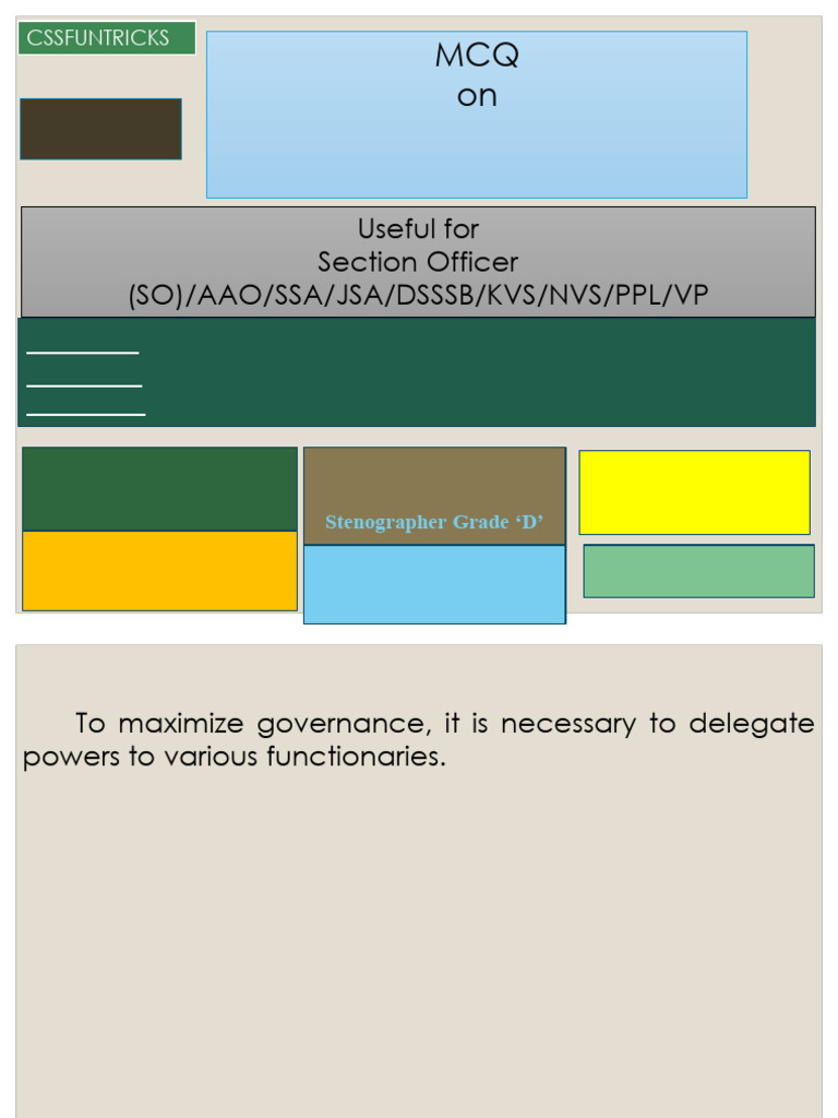 Understanding MOP in Government Functions | PDF | Secretary | Cabinet ...