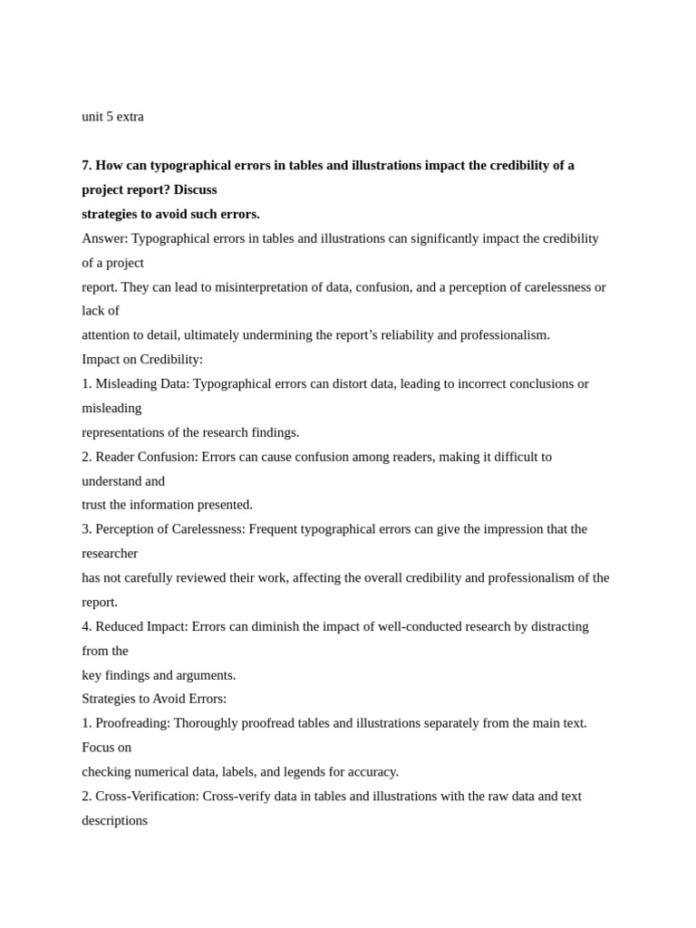 prw unit 5 | PDF | Proofreading | Citation