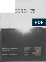 1975 Patchogue-Medford High Yearbook - Part 2 - Activities and Sports