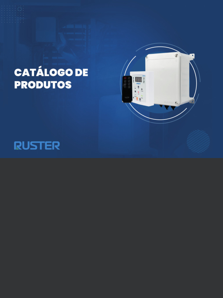 Equipamentos de Automação Ruster | PDF | Engenharia Elétrica