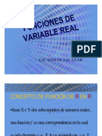 Funciones de Variable Real (definición y transformaciones)
