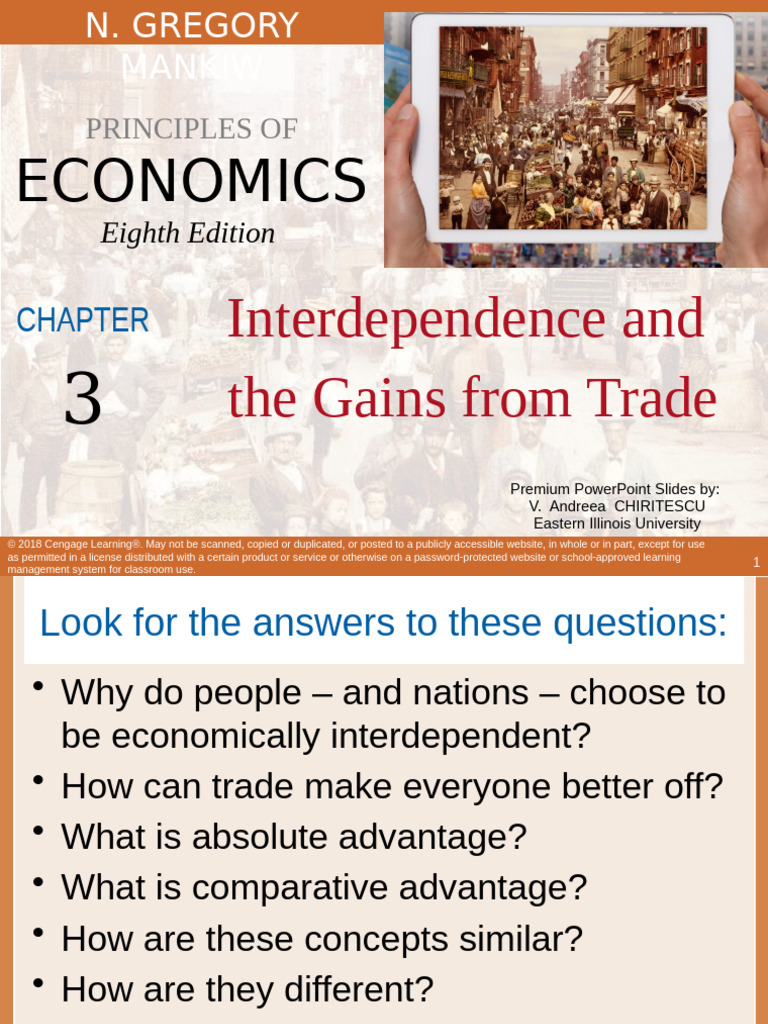 Premium CH 3 Interdependence and The Gains From Trade 2 | PDF ...
