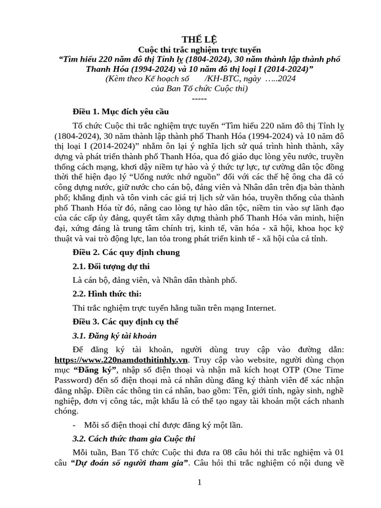 Chuan The Le Cuoc Thi Trac Nghiem 3.10 2 | PDF