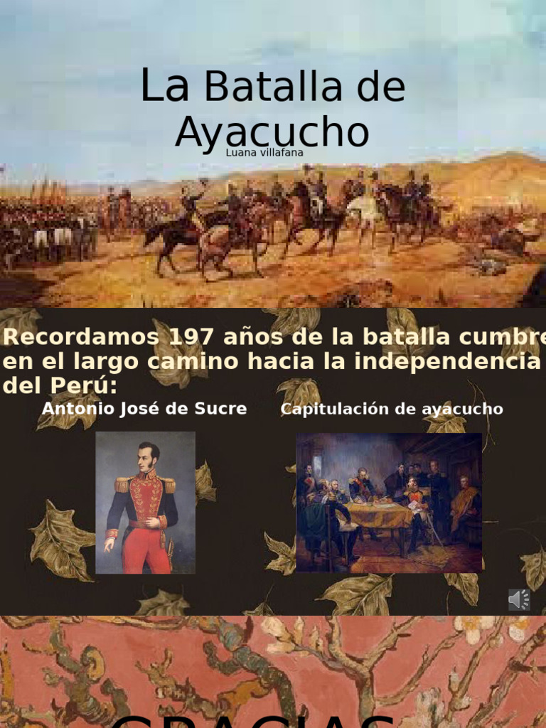La Batalla de Ayacucho | PDF