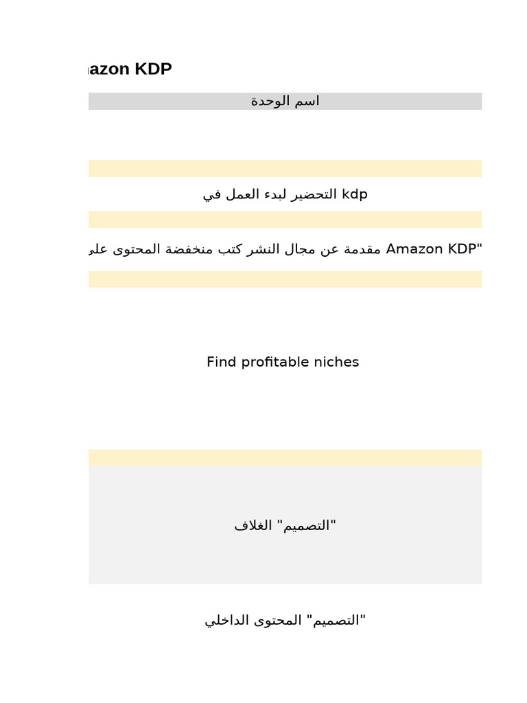 Amazon KDP | PDF
