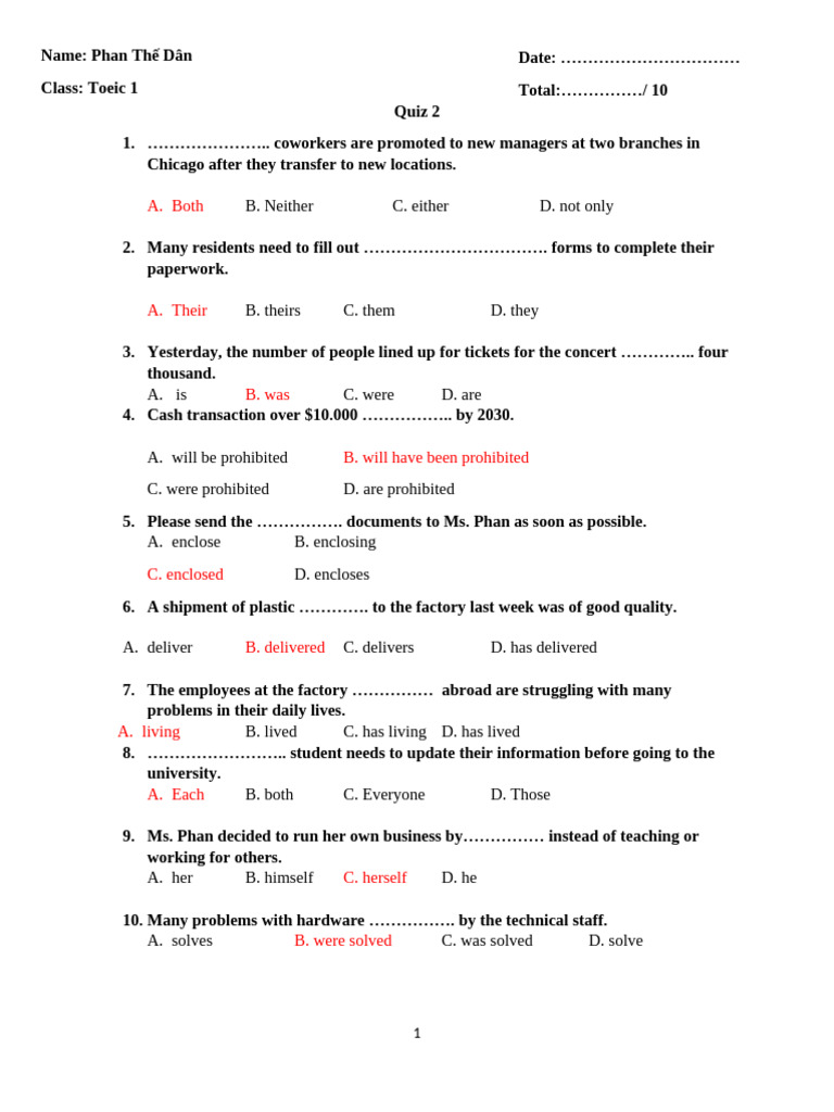 Quiz 2 | PDF
