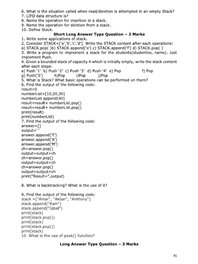 Stack | PDF