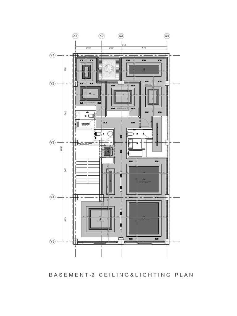 Basement Ceiling and Lighting Plan | PDF