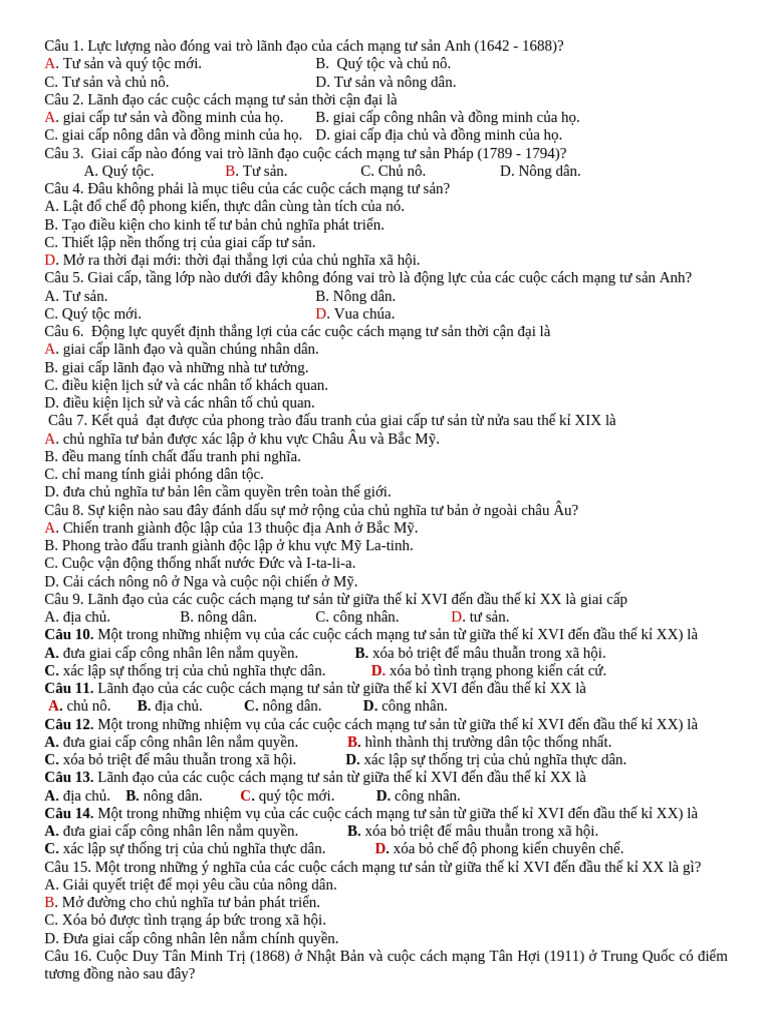 MA TRẬN k11 HS | PDF