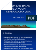 Komunikasi Terapeutik Dalam Keperawatan