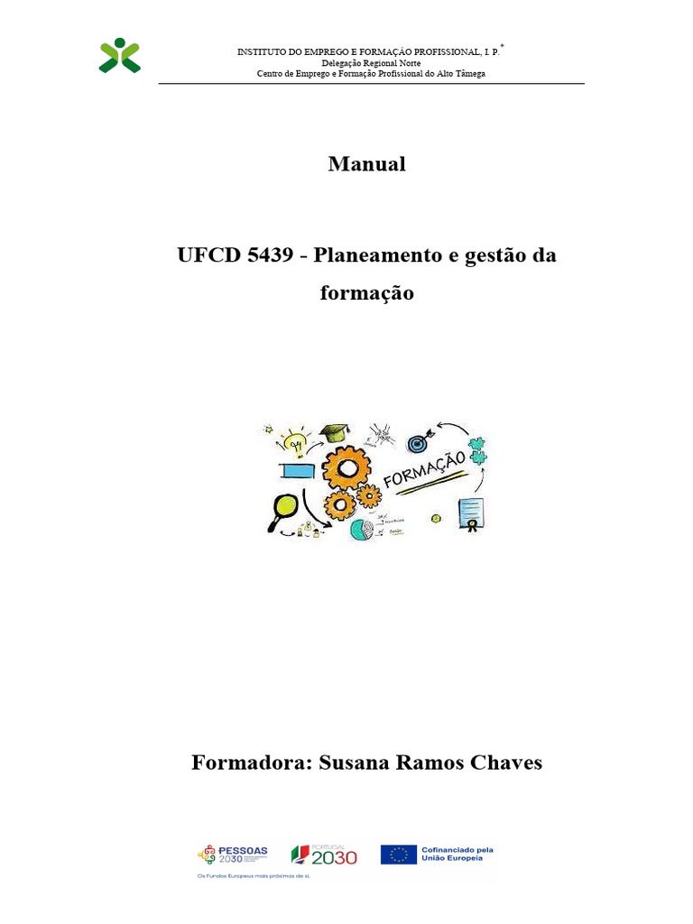 Planejamento e Gestão da Formação Profissional | PDF | Desenvolvimento ...