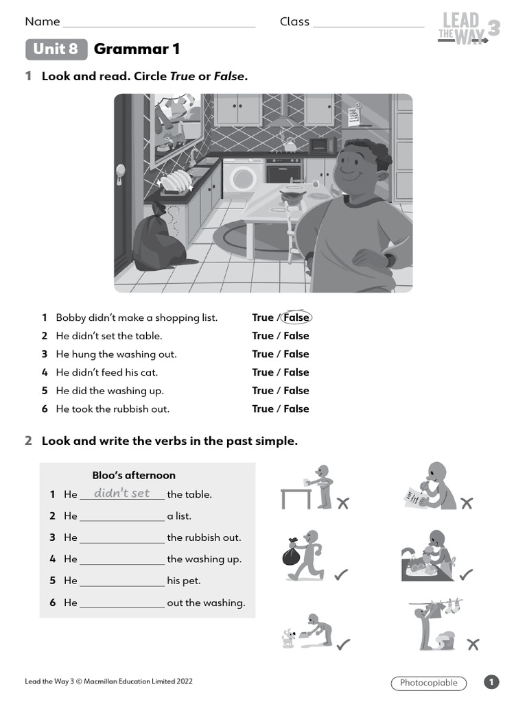 Unit 8 Grammar Exercises | PDF
