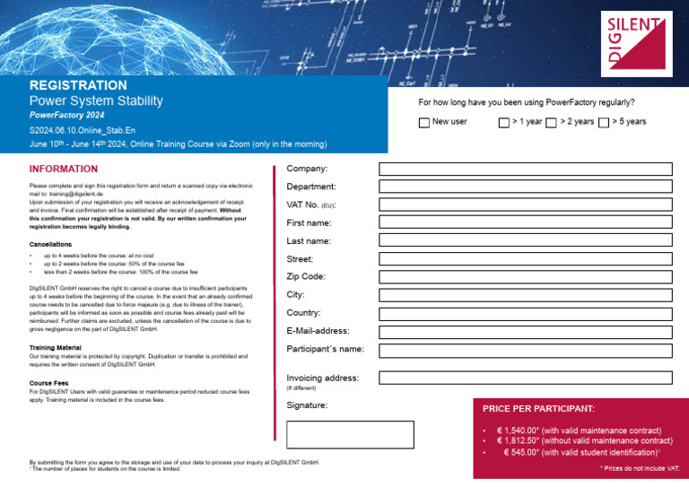 S2024.06.10.Online Stab - EN.PF24 Registration | PDF | Receipt | Invoice