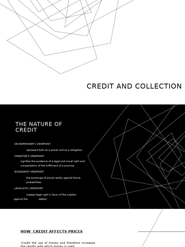 Credit and Collection 3 | PDF | Credit | Finance & Money Management