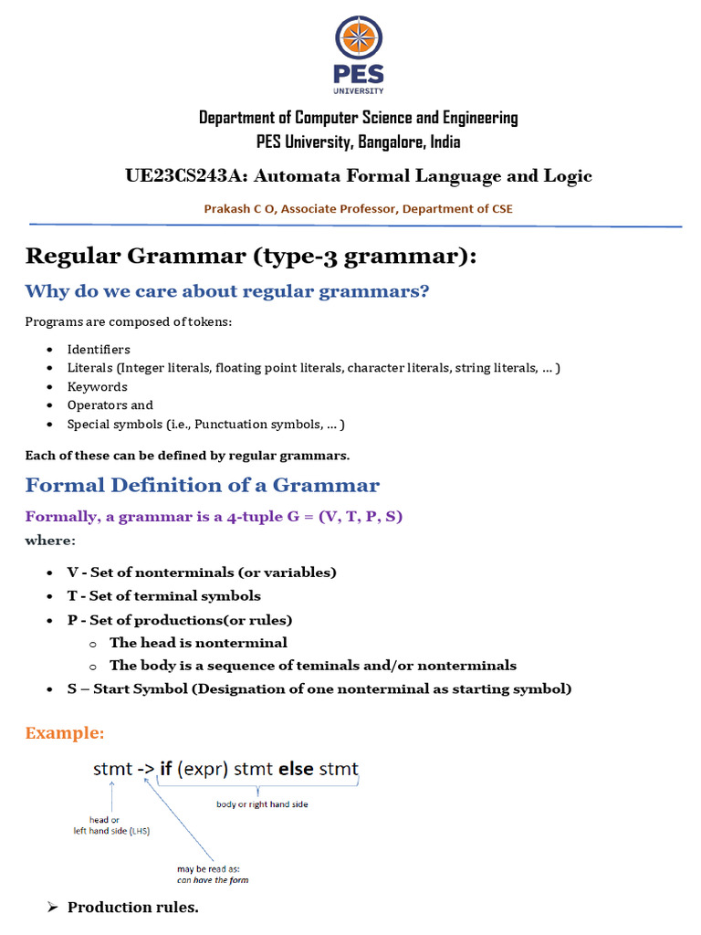 RG, Re-Rg, Fa-Rg, Rg-Fa, RLG-LLG, LLG-RLG | PDF | Computer Programming ...