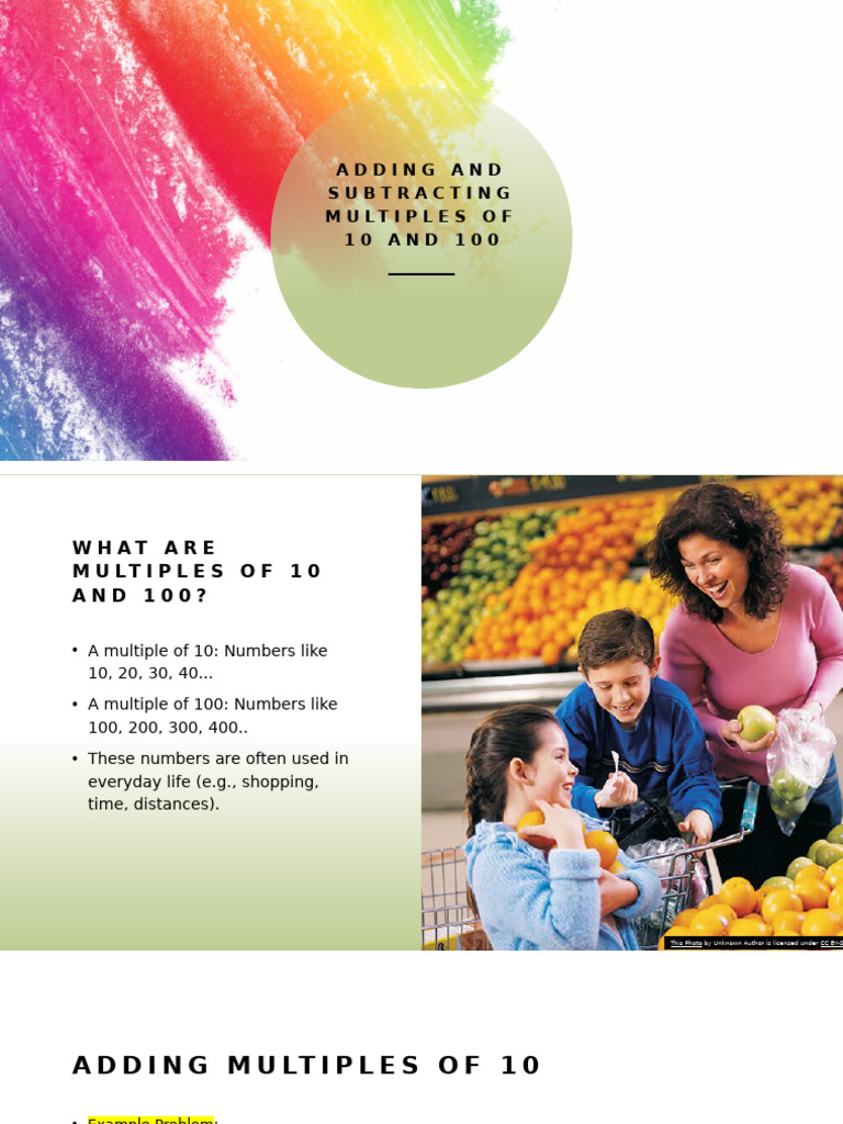 Adding And Subtracting Multiples Pdf Mathematics