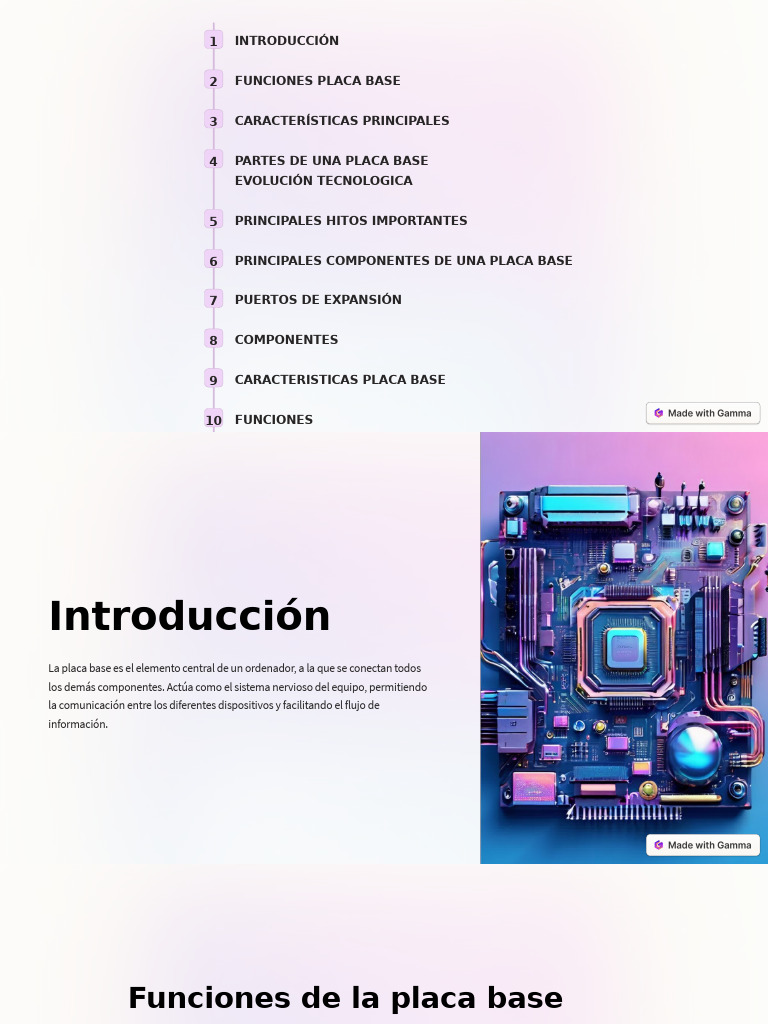 Guía Completa sobre Placas Base | PDF | Hardware de la computadora ...