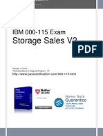 IBM 000-115 Exam: Storage Sales V2