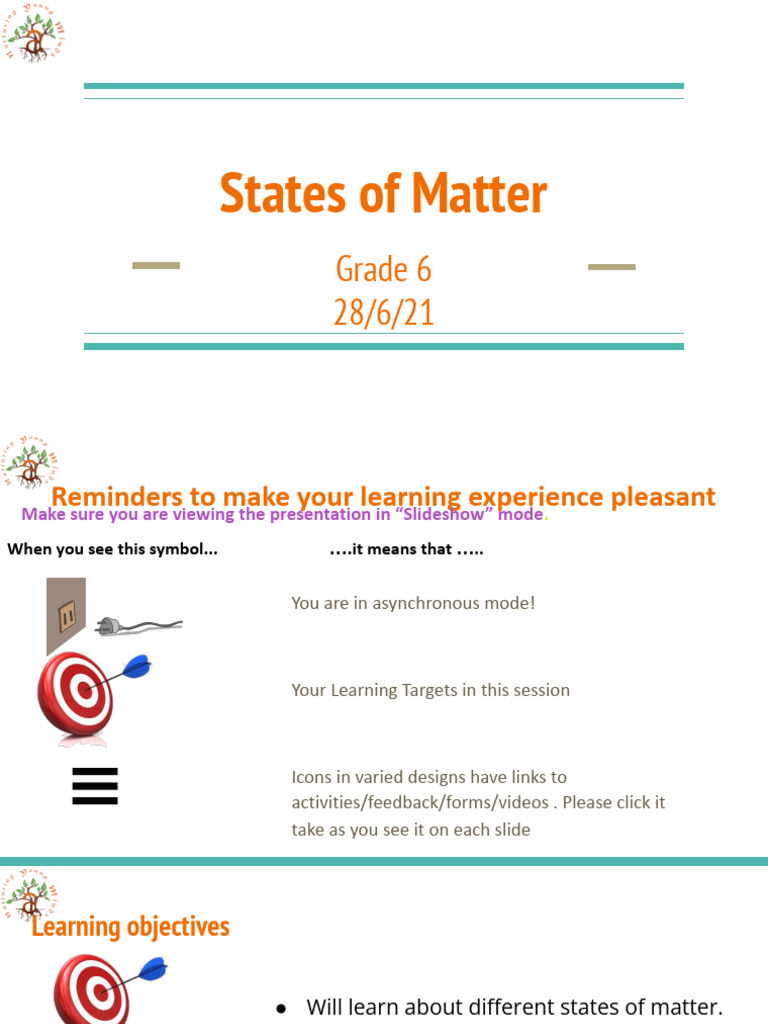 Understanding States of Matter for Grade 6 | PDF