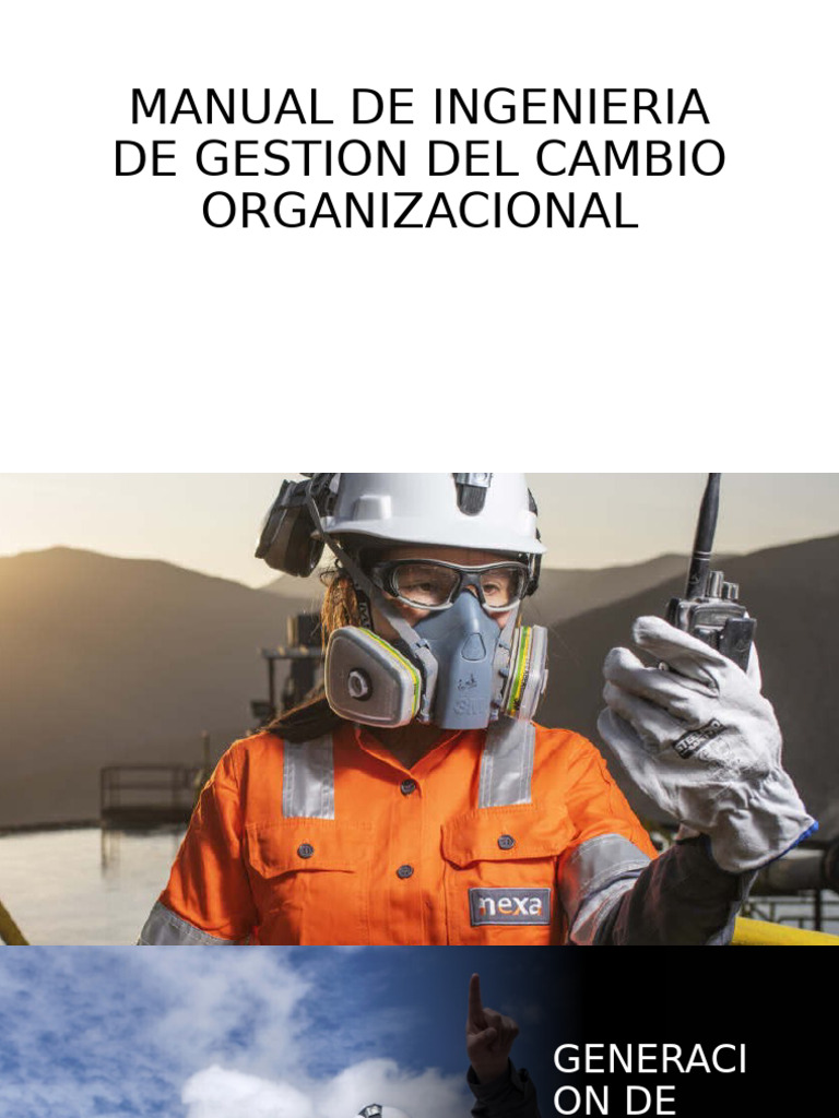 Manual de Gestión del Cambio Organizacional | PDF