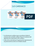 Ciclo Cardiaco Equipo 4 Fisologia