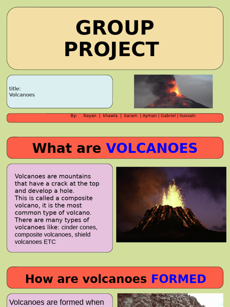 Types and Formation of Volcanoes | PDF