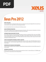 Aexio XeusPro 2012 DataSheet