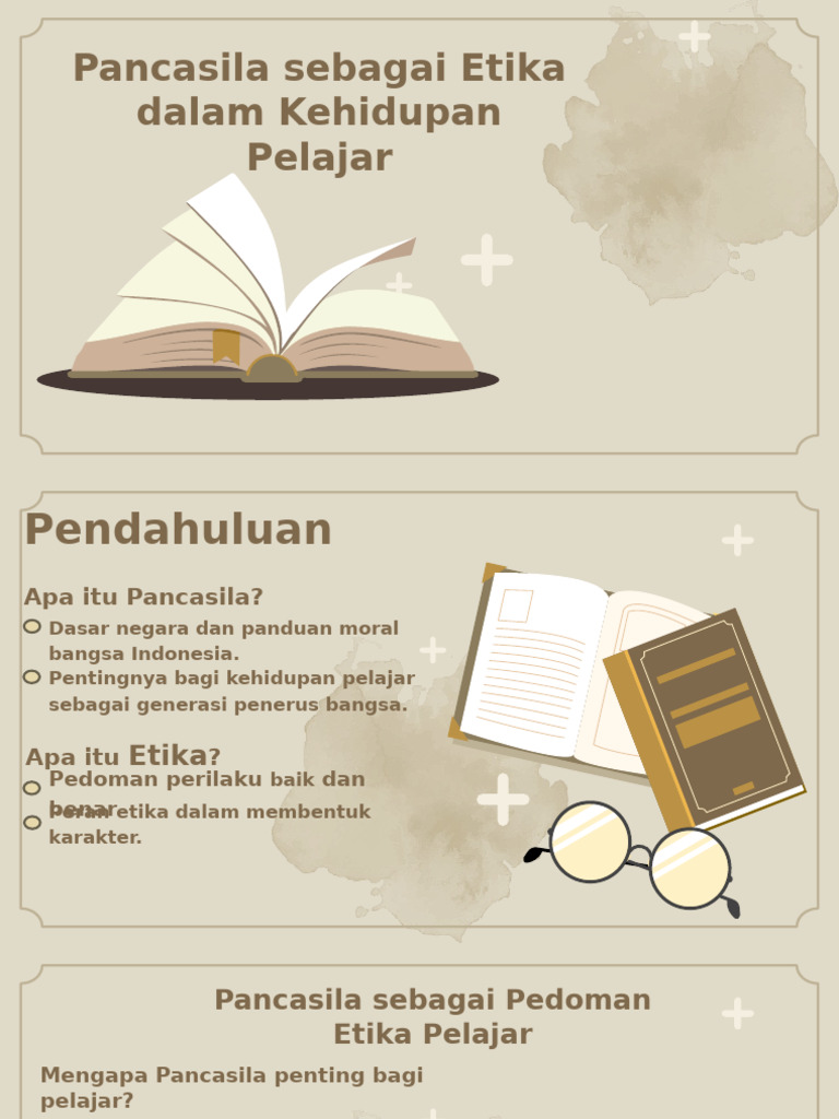 Pancasila Sebagai Etika Dalam Pelajar | PDF