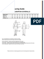 Measuring Guide For New Coveralls
