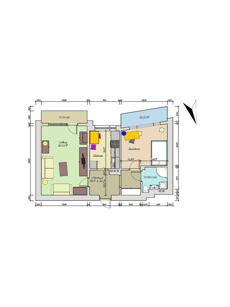 Detailed Room Dimensions and Layout | PDF