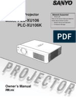 Sanyo Projector Manual