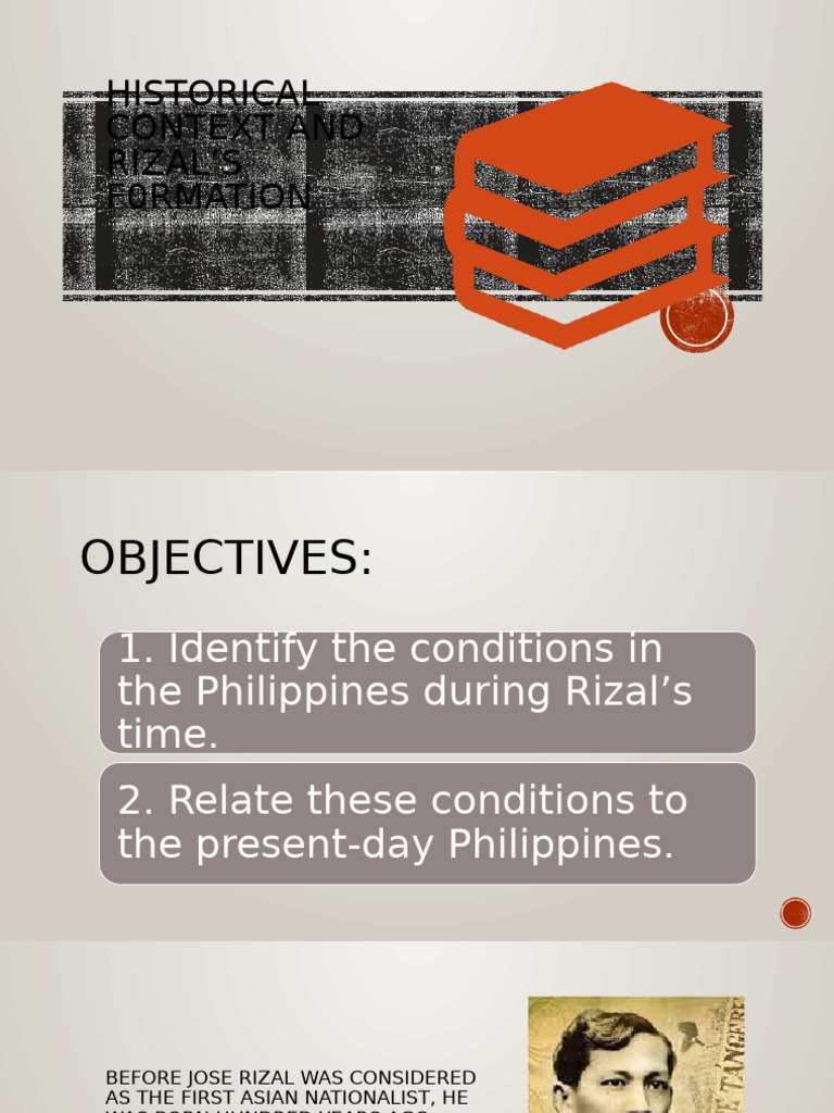 Rizal's Era: Colonial Struggles in Philippines | PDF | Philippines | Spain