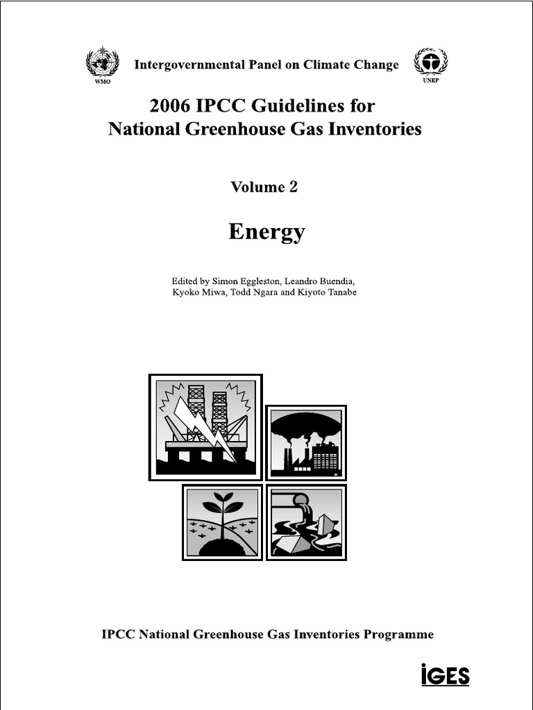 2006 IPCC Guidelines: Energy Inventory | PDF | Petroleum | Gasoline