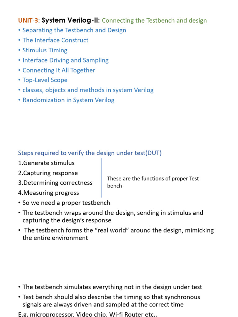 VSLVD Unit 3 | PDF | Scope (Computer Science) | Systems Engineering