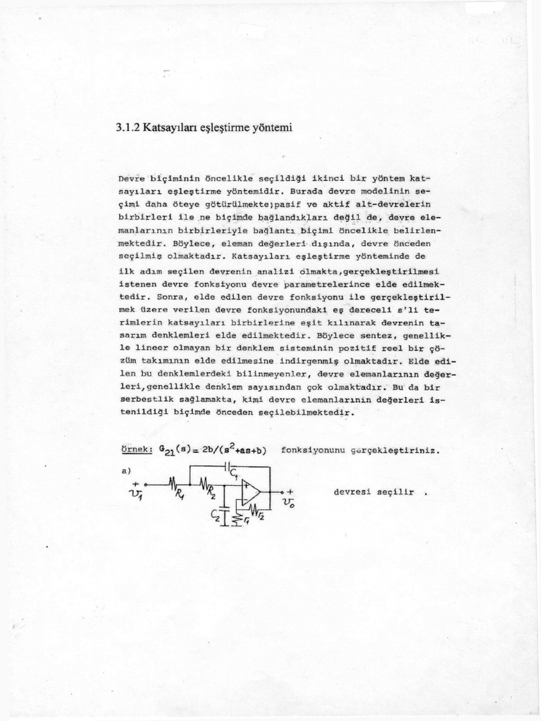 Ders Notu 6 | PDF