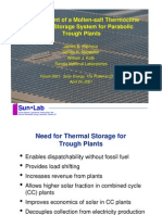 Parabolic Trough Solar Plants