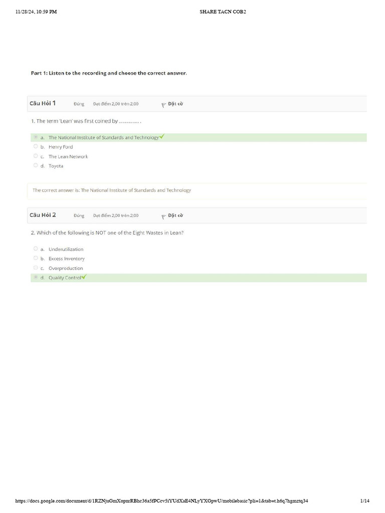 SHARE TACN COB2 Sample Test | PDF | Balance Sheet | Equity (Finance)