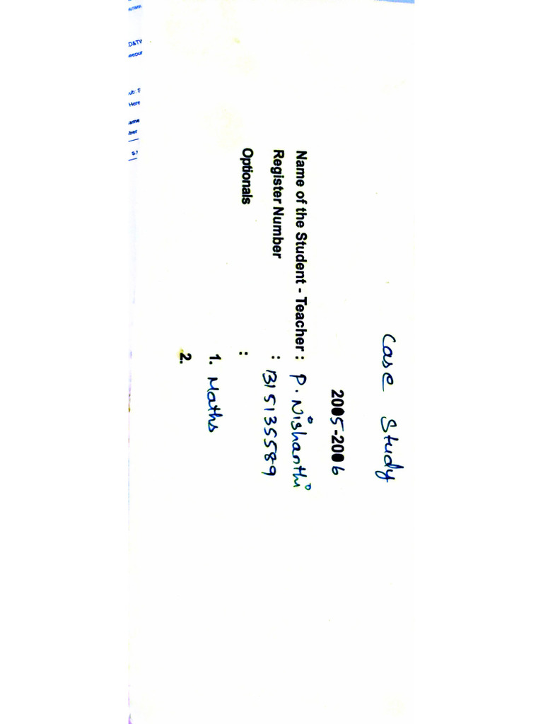 Case Study Model Format | PDF