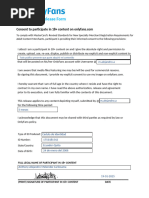 OF Release Form | PDF | Business | Finance & Money Management