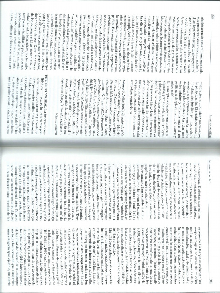 Gamba - Interseccionalidad - 2021 | PDF