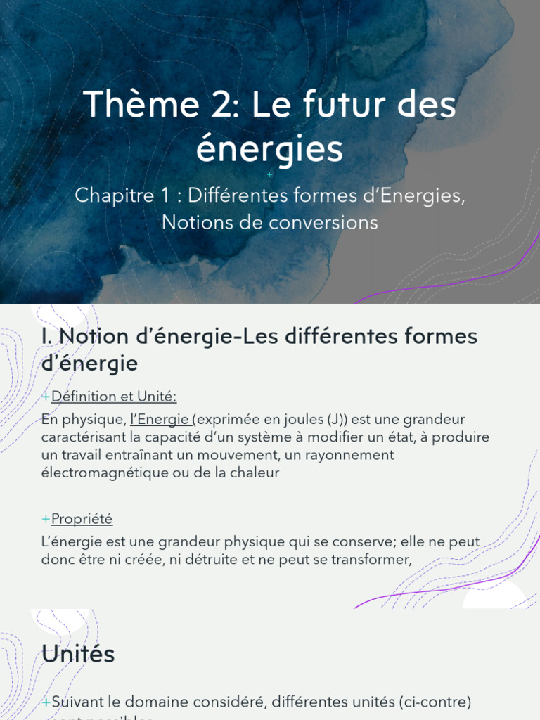Futur des énergies : types et enjeux | PDF | Économie énergétique ...