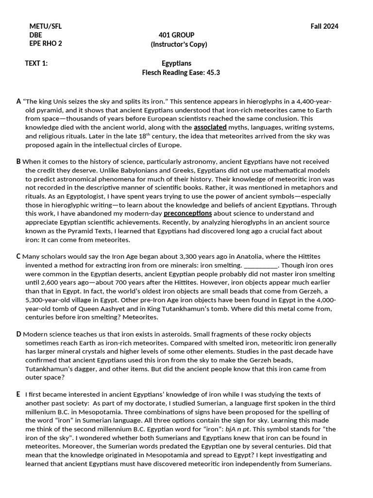 401 Epe Rho2 Ins | PDF | Sustainable Energy | Ancient Egypt