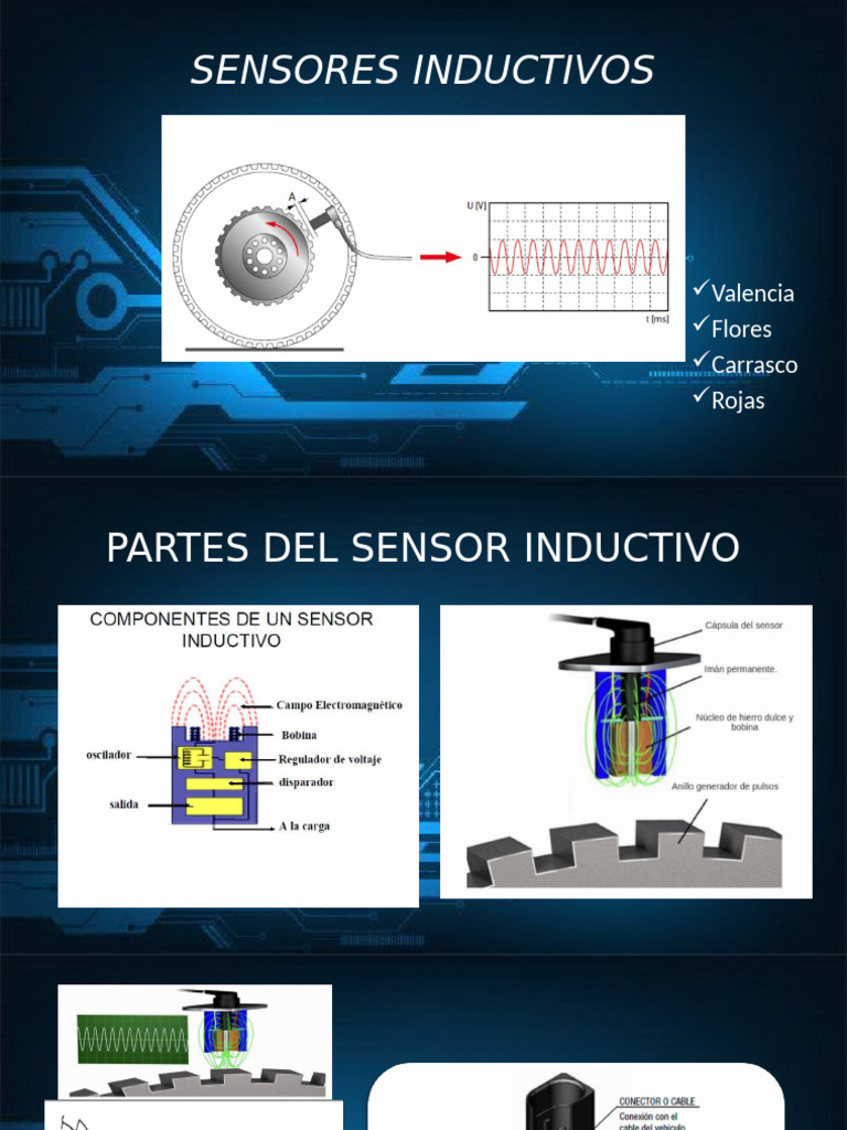 Averías y Funcionamiento de Sensores Inductivos | PDF