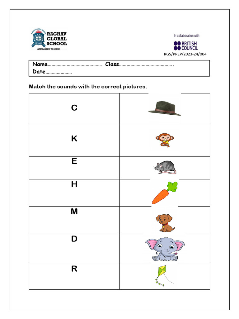 Group 2 Phonics Worksheet | PDF