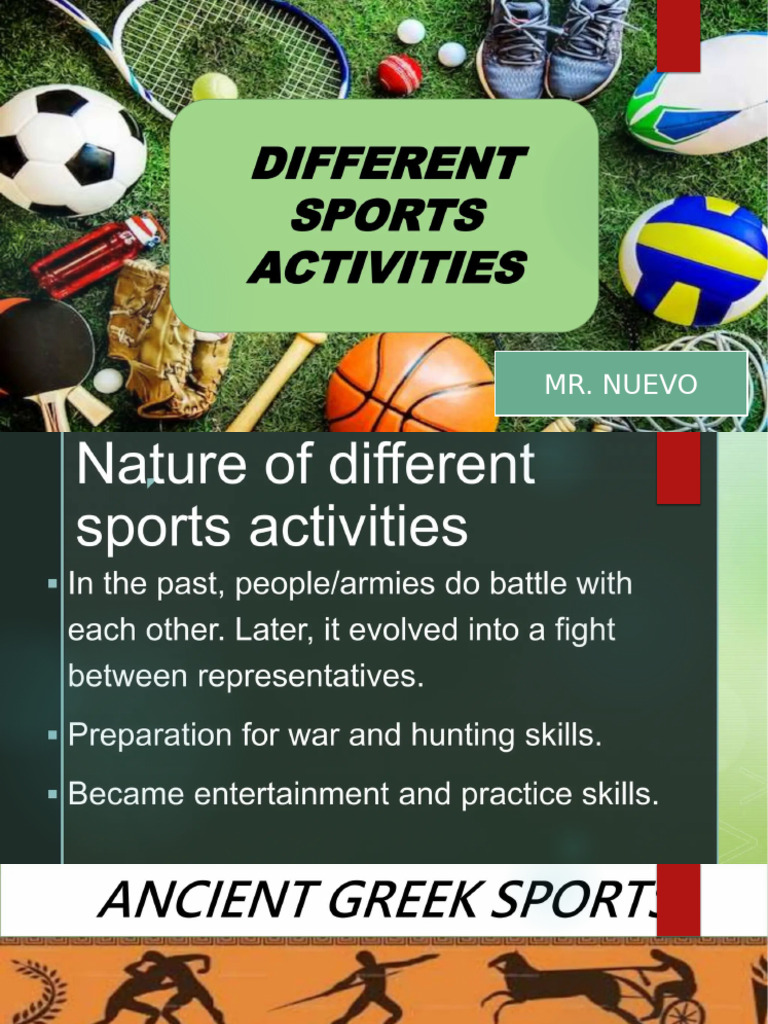 Sports Activities Overview | PDF