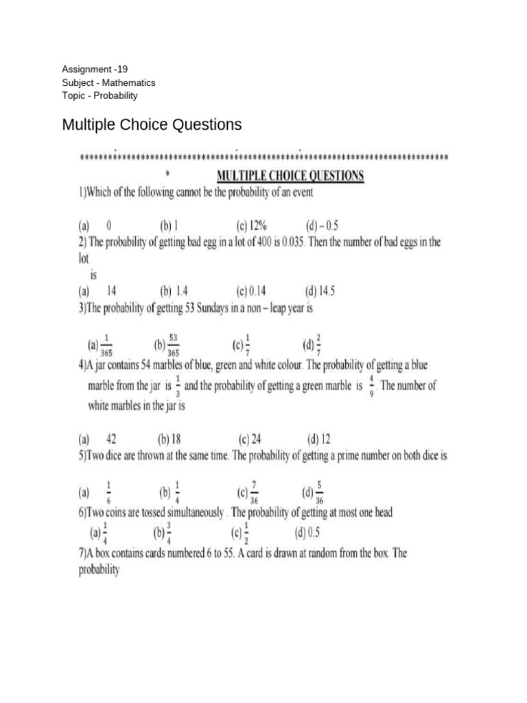 Assignment 19 | PDF