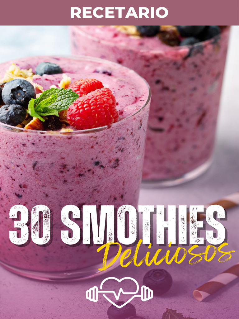 30 Smoothies Deliciosos | PDF | Zalamero | Nuez