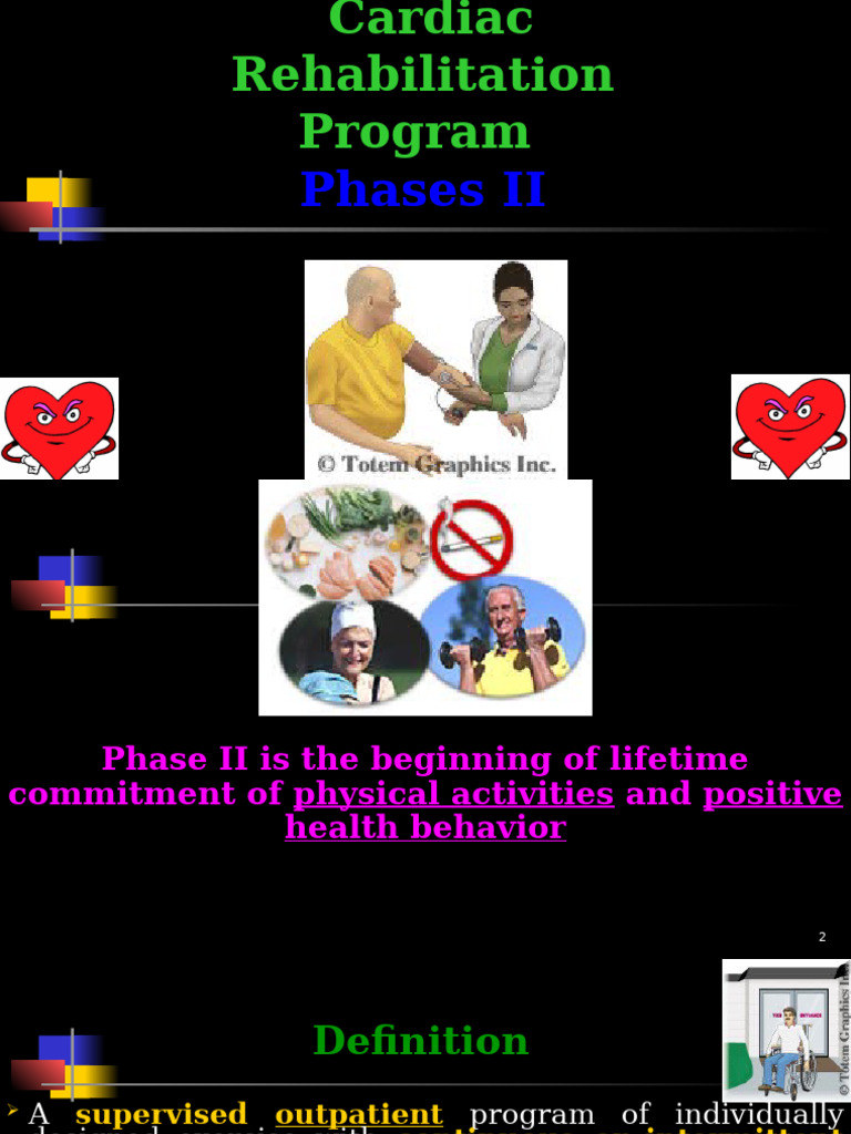 Phase II Cardiac Rehabilitation Overview | PDF | Myocardial Infarction ...