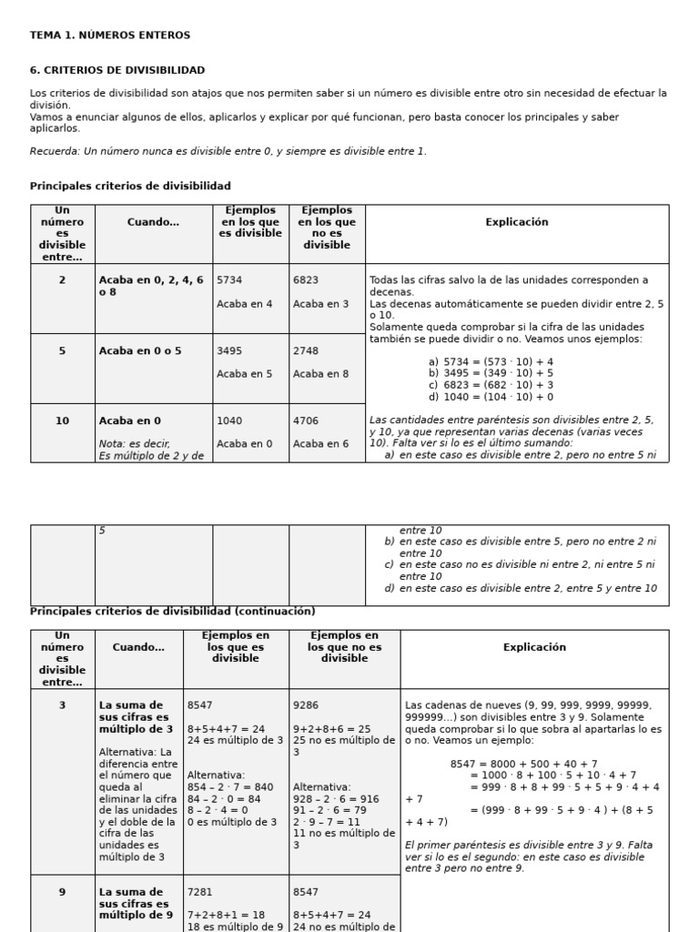 1 6 | PDF | Matemática Elemental | Aritmética