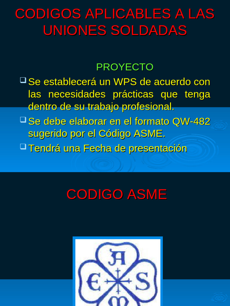 Códigos ASME para Uniones Soldadas | PDF | Acero inoxidable | Construcción
